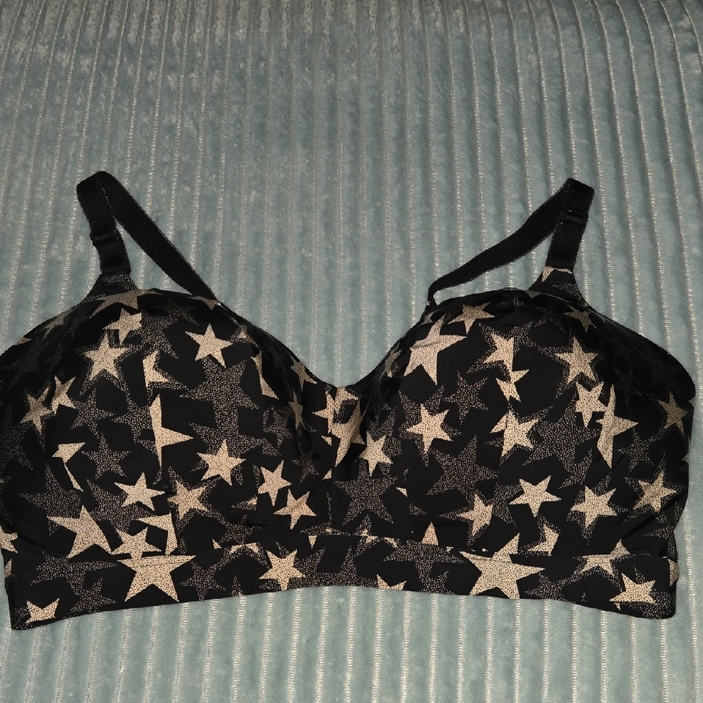 Torrid Starry Black and cream Women's Bra